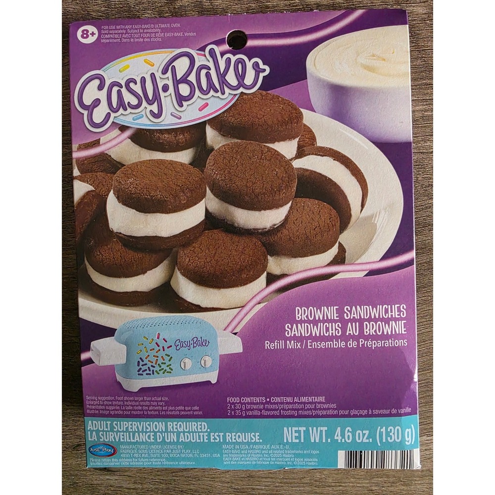 Easy-Bake Ultimate Oven Refill Mixes Party Pretzel Dippers & Brownie Sandwiches - Picture 2 of 6